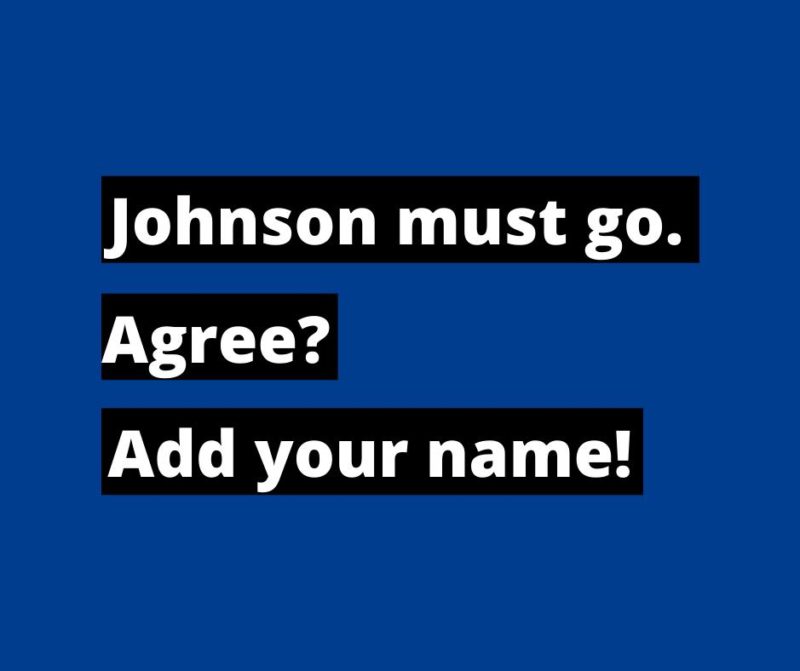 Johnson must go